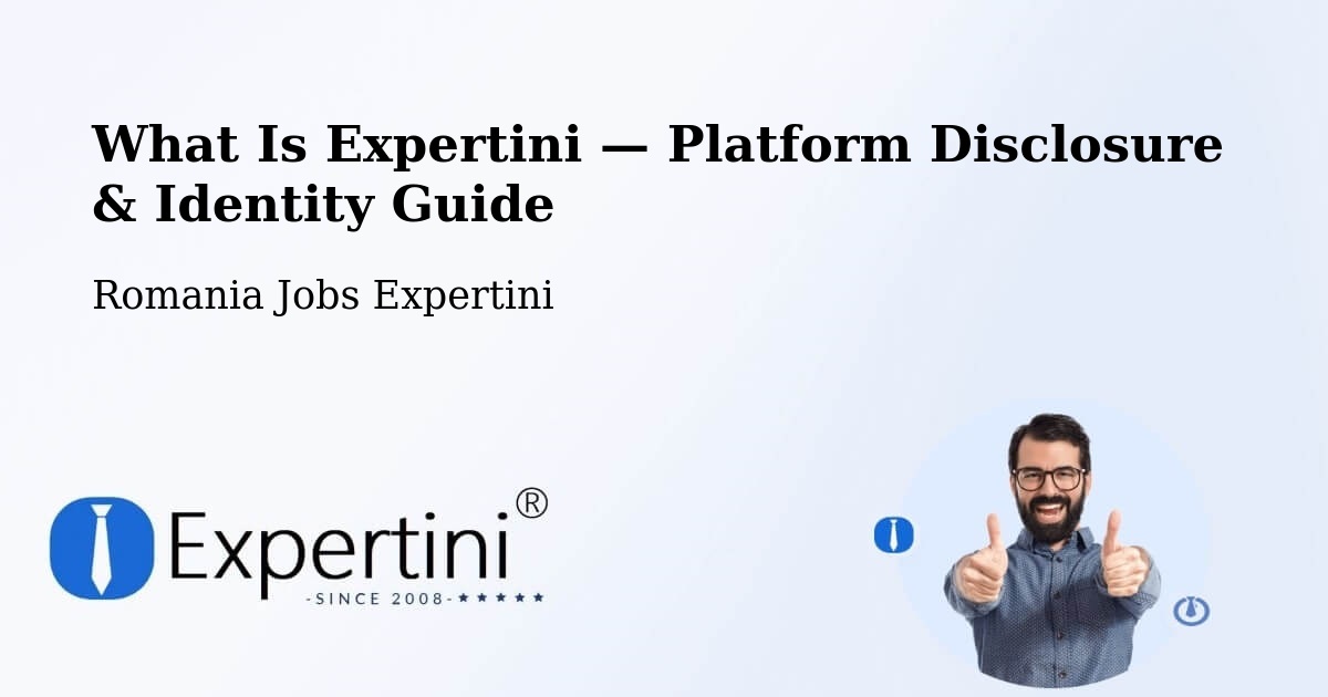 What Is Expertini — Platform Disclosure & Identity Guide – Bilca